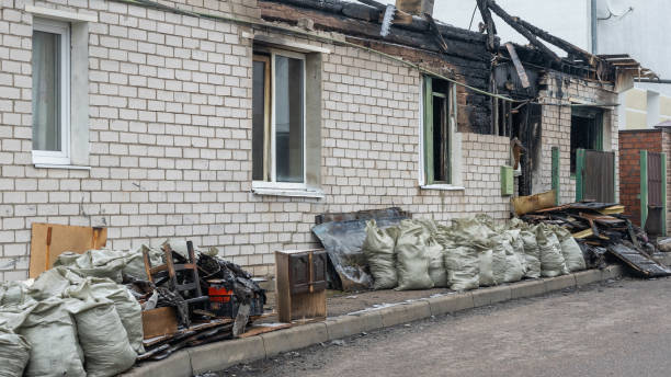 Professional Emergency Fire Cleanup technician working in Swarthmore, PA
